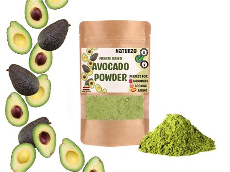 Freeze Dried Avocado Powder Naturzo