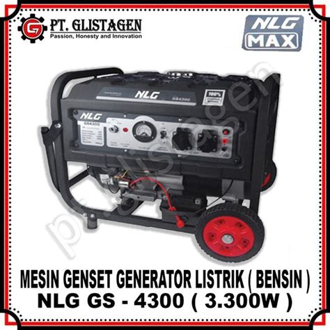 Jual Nlg Gs Genset Bensin Generator Listrik Kw Watt Di