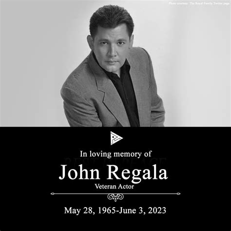 Veteran Actor John Regala Passes Away Ptv News