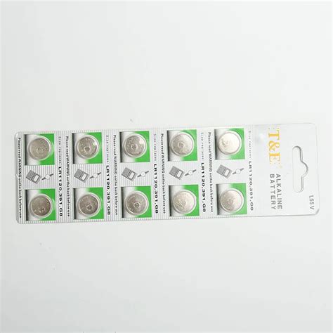 2018 New AG8 LR1120 LR1121W LR55 Watch Battery Coin Cells Batteries ...