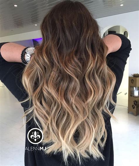 Beautifully Blended Alennmj Brown Ombre Hair Brown Blonde Hair Ombre Hair