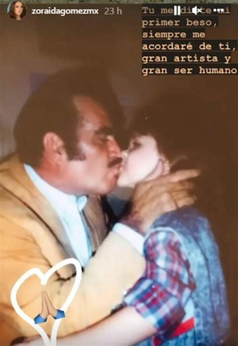 Tú me diste mi primer beso así despide Zoraida Gómez a Vicente