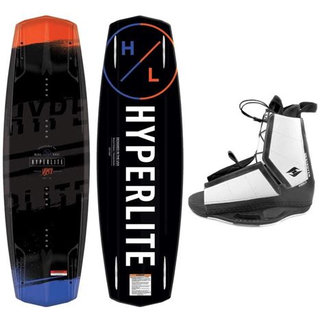 hyperlite wakeboard package vapor  destroyer wakeboard bindings
