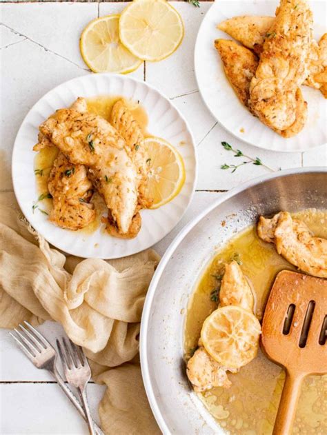 Chicken Tenders Lemon Garlic Butter Story Recipes From A Pantry