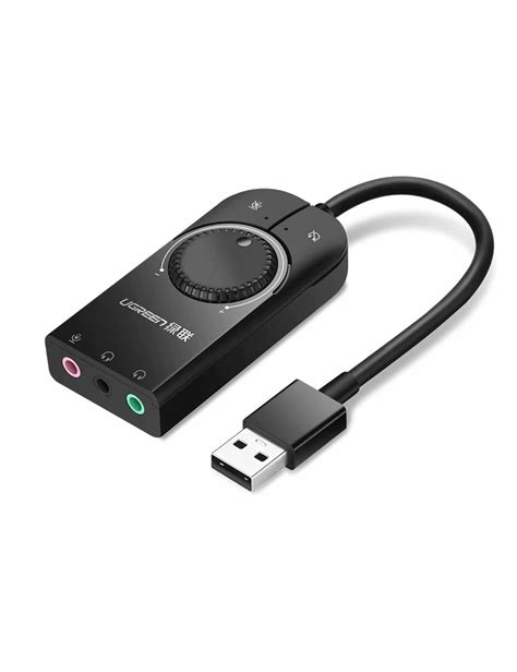 External Usb Sound Adapter Soundcard Bitware Store Bahrain