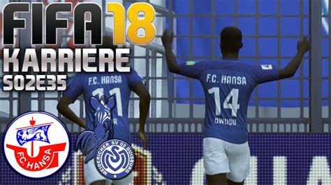 Fifa Karriere S E Hansa Rostock Vs Msv Duisburg Let S Play