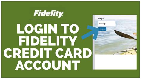 How To Login To Fidelity Credit Card Account Fidelity Credit Card