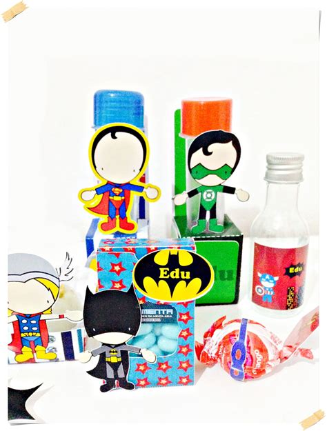 Kit Festa Super Heróis Elo7 Produtos Especiais