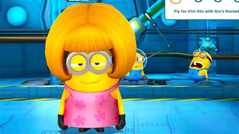 Mom Minion In Lvl Fly With Gru S Rocket Mission Minion Rush Old