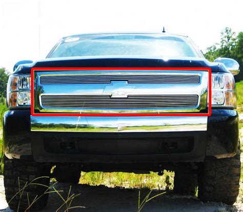 Purchase Fit07 08 Chevy Silverado 1500 Upper Billet Grille Grill 2007