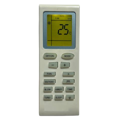 Kelvinator Ac Remote No Backlight