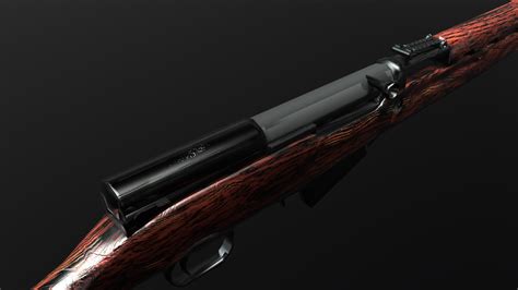 Sks Rifles 3D Model TurboSquid 1347858