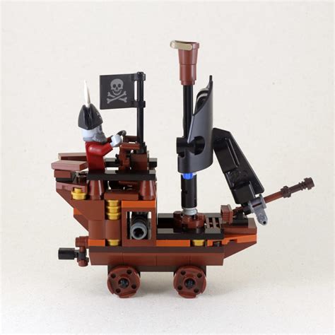 A Cute Zombie Pirate Ship, Lego MOC - EverydayBricks