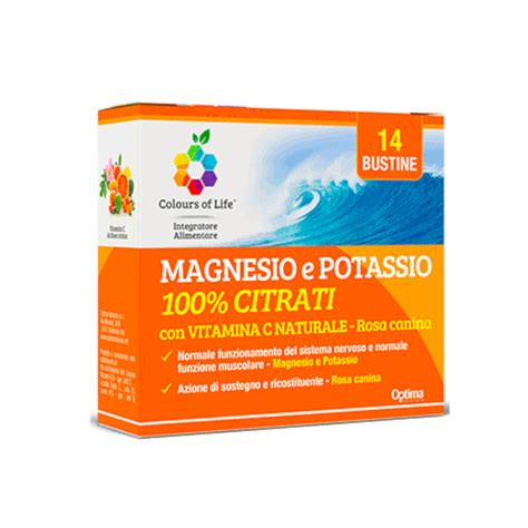 Acquista Online Optima Naturals Magnesio E Potassio Citrati Con