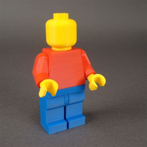 3D Printable Giant Movable LEGO Man By The3dNerd!, 45% OFF