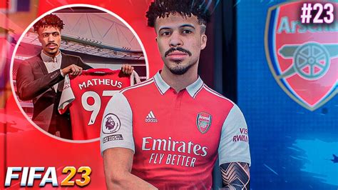 Fui Contratado Pelo Arsenal Vai Dar Bom Modo Carreira Jogador Fifa