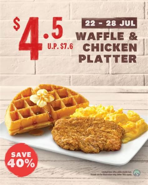 22-28 Jul 2022: KFC Breakfast Waffle Chicken Platter @ $4.50 Promotion ...