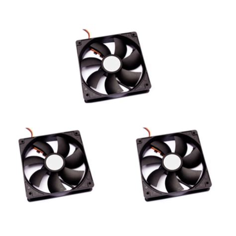 Kit 3 Fan Cooler 120x120x25 Micro Ventilador 12v 120mm Shopee Brasil