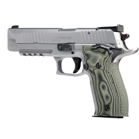 Sig Sauer P226 Sao X5 X6 Piranha G10 Grip G Mascus Green