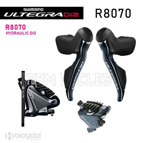 SHIMANO Ultegra Di2 2x11s ST R8070 BR R8070 Shifter Hydraulic Brake F