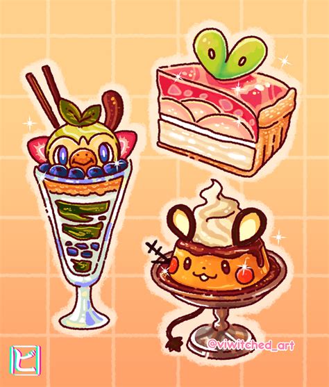 Artstation Pokémon Dessert Course 1