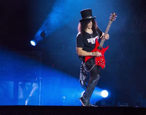 Photo Slash Le Groupe Guns N Roses En Concert Lors De Leur Not