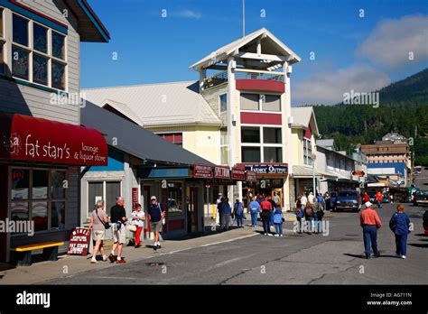 Downtown Ketchikan Alaska Stock Photo: 14115488 - Alamy