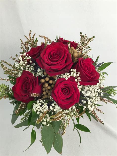 Red Wedding Flowers, Van Belle Florist Courtice, Whitby