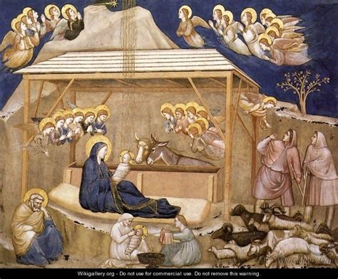 Nativity 1310s Giotto Di Bondone WikiGallery Org The Largest