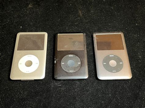 Apple Ipod Classic 160gb 2台 80gb 1台 まとめ セット 大量 ジャンク A1238 シルバー ブラック