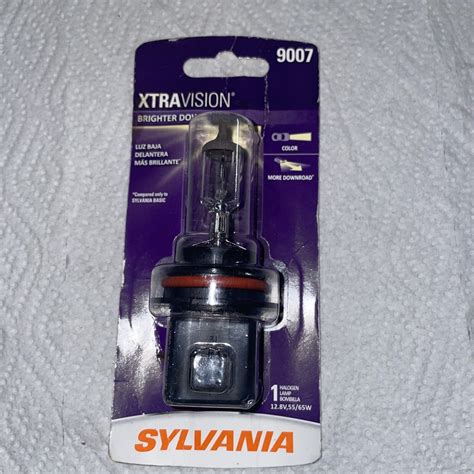 Sylvania Xtra Vision 9007 HB5 65 55W One Bulb Head Light Replace High