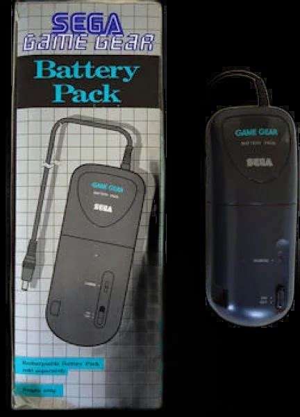 Sega Game Gear Rechargeable Battery Pack - Consolevariations