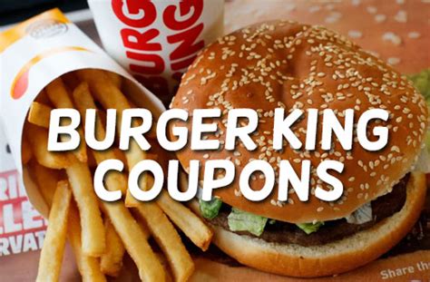 Burger King Coupons Printable 2024