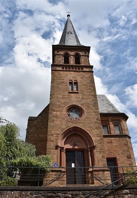 Saarburg - Castle Saarburg. Travel, Rhineland. Editorial Image - Image ...