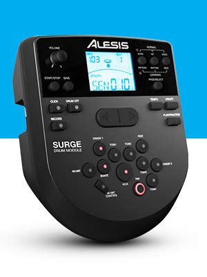 Alesis Surge Mesh SE Kit Set de Batería Electrónica conectividad