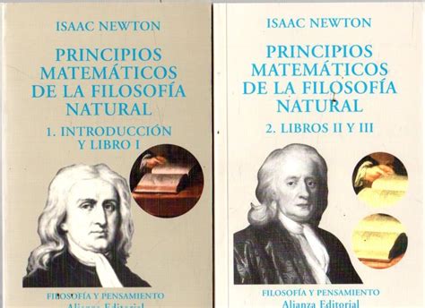 Principios matemáticos de la filosofía natural 1 y 2 von Newton