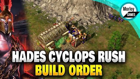 Insane Hades Cyclops Rush Build Order To Dominate In Age Of Mythology