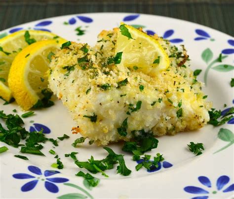 Easy Baked Cod With Lemon Parsley And Garlic — The Wine Chef