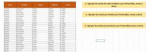 Agrupar Fechas Por Horas D As Meses Y A Os Con Tablas Din Mica