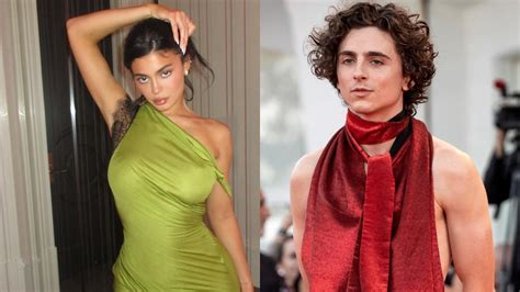 Kylie Jenner y Timothée Chalamet confirman su romance con beso en