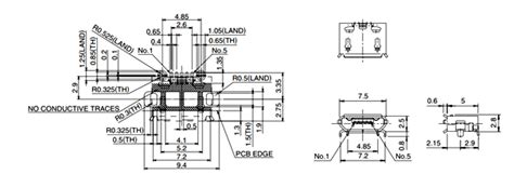 Micro B Usb Jack Pinout Specifications Connections And Datasheet