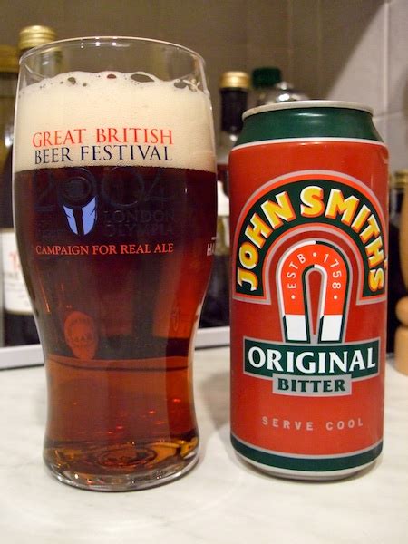 Always The Critic: Beer Review: John Smiths Original Bitter