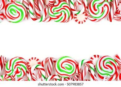 Christmas Candy Border Clipart