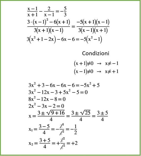 Esercizi Extra Equazioni Di Secondo Grado Schemi Di Matematica