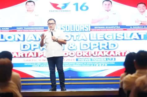 Partai Perindo Dki Jakarta Optimistis Raih Double Digit Dan Positioning