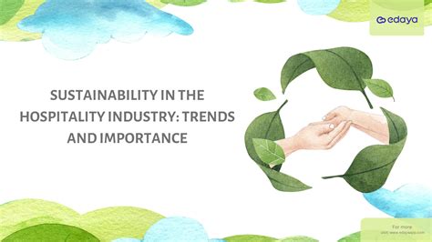 Sustainability In The Hospitality Industry Trends And Importance