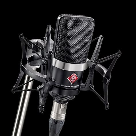 Neumann Tlm Mt Studio Set Black Gro Membran Kondensator Mikrofon