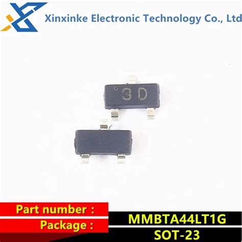 10Pcs SMD Transistor MMBTA44 MMBTA44LT1G 3D BC857B 3F BC857C 3G SOT 23