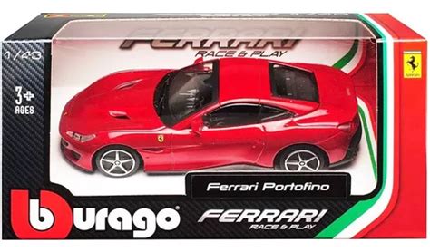 Auto Ferrari Portofino Coleccion Metal Esc Burago