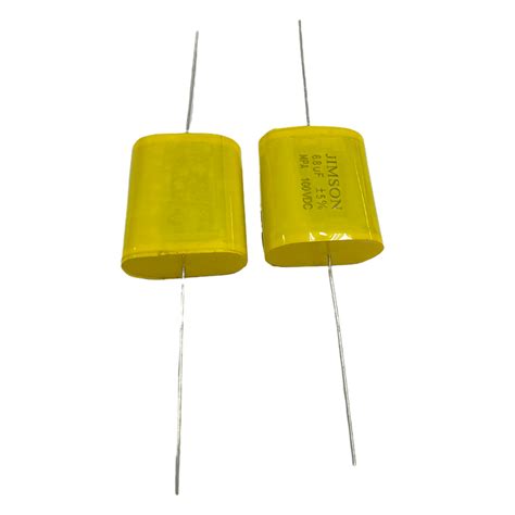 6 8uF CBB20 Axial Polypropylene Film Capacitor China Polyester And